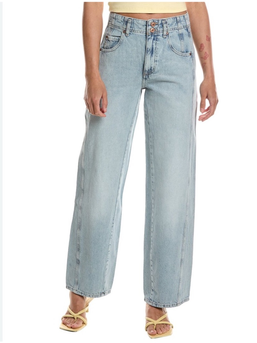 Free People Aster straight leg Jean
